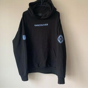 Peace Collective Vancouver Whitecaps FC MLS Pullover Hoodie Size Large